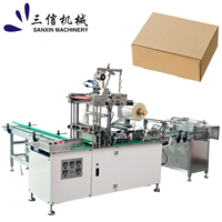 Machine d'emballage automatique industrielle électrique à grande vitesse pour l'emballage 3D en cellophane des lignes de production d'aliments, de boissons et de textiles