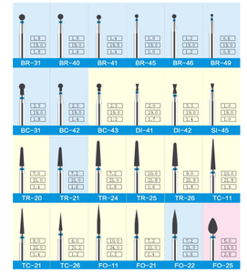 Tandheelkundige Producten Medische Benodigdheden Hoge Snelheid Tandheelkundige Polijsten Burs Fg Dental Mani Diamond Burs