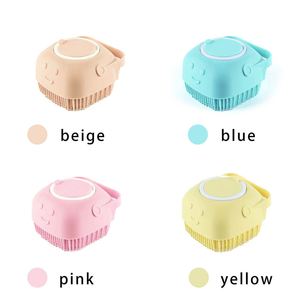 Pet Multifunctional Silicone <b>Bath</b> <b>Brush</b> Dog Cat Soft Massage <b>Bath</b> <b>Brush</b> to Remove Floating Hair <b>Bath</b> Dog Comb - Product Image 6