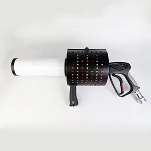 DIRECT FACTORY READY SHIP LED CO2 CONFETTI GUN FOR DJ PARTY LED CO2 CONFETTI BLASTER HAND SHOOTER LED CO2 CONFETTI JET GUN