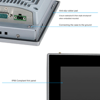 PC industriel IP66 à écran tactile 10,1 pouces Intel J1900 sans ventilateur, idéal pour le contrôle d'automatisation - Meilleures ventes