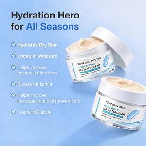 Crème Visage Soin Saisonnier à l'Acide Hyaluronique Multi-Molécules, Squalane et Derivé de Vitamine E pour Équilibrer la Microflora Cutanée - Product Image 4