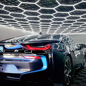 Lumières de <span class=keywords><strong>Garage</strong></span> <span class=keywords><strong>Led</strong></span> déformables Lumière de Travail Hexagone Suspendu Détaillant <span class=keywords><strong>Led</strong></span> Maison Hexagone Plafond <span class=keywords><strong>Garage</strong></span> Lumière - Product Image 3