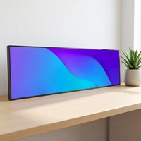 Pantalla LCD Comercial de Tamaño Completo para Interiores, Android, Estirada, Delgada, Horizontal, Táctil, con Garantía de 1 Año, SDK Marketing