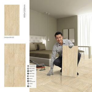 Desert Bianco Marble Look Porcelain Floor Wall Tiles 600x1200mm Polished Glazed For Commercial Projects - Product Image 6