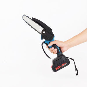 Batterie au lithium rechargeable 21V <span class=keywords><strong>Mini</strong></span> <span class=keywords><strong>tronçonneuse</strong></span> 4 6 8 pouces Sécateur électrique pour le travail du bois pour le bricolage et l'utilisation industrielle - Product Image 6