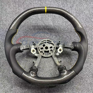 Volante in Pelle e Fibra di Carbonio Personalizzato per Chevrolet <span class=keywords><strong>Corvette</strong></span> C5 1998-2005 - Product Image 3