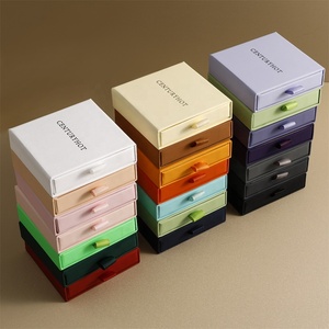 PUPPYSEW ジュエリーボックス ネックレス収納ボックス ロゴ入り ジュエリーバッグ ポーチ包装 ブレスレット ネックレス イヤリング リングボックス - Product Image 6