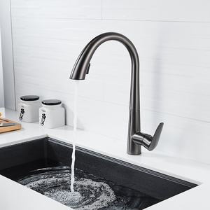 <span class=keywords><strong>Robinet</strong></span> de <span class=keywords><strong>cuisine</strong></span> moderne et simple pour la maison, avec cartouche céramique, eau chaude et froide, <span class=keywords><strong>douchette</strong></span> extractible multidirectionnelle anti-éclaboussures pour évier - Product Image 4