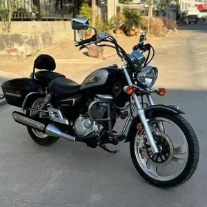 Motocicleta Deportiva Retro <span class=keywords><strong>Usada</strong></span> CF Yueku GZ150 Suzuki1 Storm Prince - Escape Cromado, Manillar Grande, Cómoda para Desplazamientos, China - Product Image 5