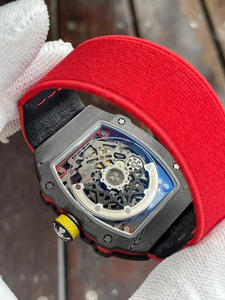 Reloj de Buceo Mecánico de Lujo de 7.8mm, Diseño Personalizado, Estilo Hip Hop, Resistente al Agua 30M, Correa de Nailon Brillante, 2026 - Product Image 4