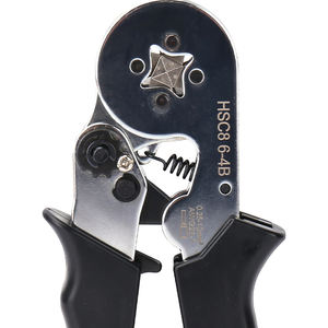 เครื่องมือจีบสายไฟฟ้า HSC8 6-4 คุณภาพสูง ทำจากเหล็กกล้าคาร์บอนขนาดเล็ก สำหรับจีบหัวต่อแบบท่อ ขนาด 0.25-10 ตร.มม. 23-7AWG - Product Image 6