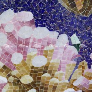 Bluwhale-murales de cristal personalizados hechos a mano para baño, mosaico artístico con diseño de tortuga y <span class=keywords><strong>piscina</strong></span> - Product Image 5