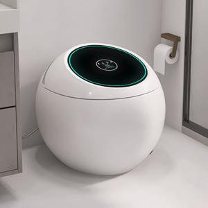 Nouvelle toilette intelligente en céramique colorée en forme d'œuf, lavage automatique, WC intelligent pour <span class=keywords><strong>salle</strong></span> <span class=keywords><strong>de</strong></span> <span class=keywords><strong>bain</strong></span> - Product Image 2