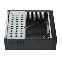 Boîtier PC personnalisé CNC boîtier en aluminium boîtier d'ordinateur de bureau carré industriel mince Mini Itx SFF PC