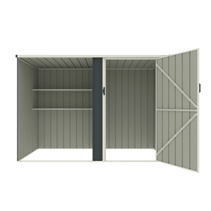 Cobertizo Metálico <span class=keywords><strong>de</strong></span> Fábrica EF0804-H162, Cobertizo <span class=keywords><strong>de</strong></span> Jardín, Cobertizo para Herramientas <span class=keywords><strong>de</strong></span> Exterior, Almacenamiento para Patio Trasero, Soporte para Leña, Cobertizo Utilitario - Product Image 5