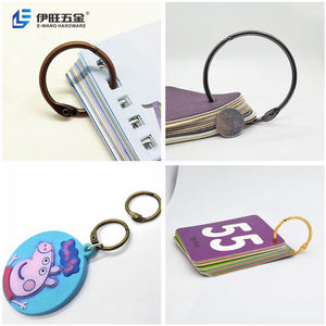 YIWANG, цветные кольца для книг, связывающие кольца, свободные кольца для скрапбукинга, кольца для книг - Product Image 5