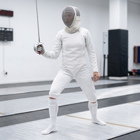 Chaussettes de lutte personnalisées montantes, avec embout renforcé et résistantes à l'usure, pour l'entraînement au fleuret, à l'épée et au sabre