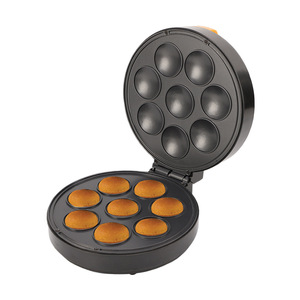 7 Hole Round Cake Maker Non Stick Coating Home Breakfast <b>Machine</b> 110V For DIY <b>Pancake</b> Making - Product Image 3