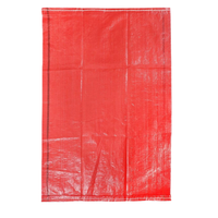 Sacs en filet PP Leno robustes et résistants de couleur rouge pour l'agriculture - Parfaits pour le stockage à long terme et le transport des pommes de terre, des carottes et des oignons