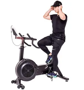 New direct supply commercial wind resistance fitness bike aerobic spinning gym adjustable fitness fan