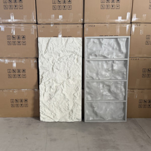 Panneau mural en pierre PU, panneau en pierre de polyuréthane, panneau mural 3D, panneau mural artificiel léger, ardoise artificielle - Product Image 6