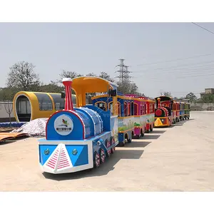 Chinesische gute Qualität Amusement Track less Zug leistungs starke elektrische Zug Indoor-Einkaufs zentrum