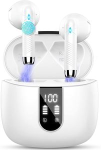 2026 Trending TWS Wireless Earbuds BT 5.4 Noise Cancelling Earphones 13mm Hi-Fi Stereo Waterproof Headphone with <b>LED</b> Display - Product Image 1