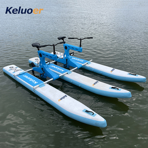 <span class=keywords><strong>Bicicleta</strong></span> acuática tándem inflable de buena calidad, <span class=keywords><strong>bicicleta</strong></span> acuática de agua de Color azul - Product Image 4