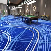 Tapis de prière moderne de luxe en polypropylène tissé classique à poils coupés, fabriqué à la machine, antimicrobien, haute performance, pour hôtel, bureau et usage domestique
