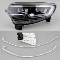 Tube de guidage de lumière DRL en acrylique blanc, bande LED de feux de jour pour Renault Kadjar, remplacement direct du phare