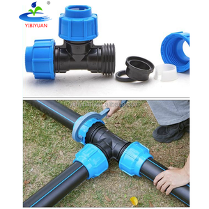 Accessoires d'agriculture Yibiyuan : <span class=keywords><strong>Raccord</strong></span> de compression mâle pour <span class=keywords><strong>tuyau</strong></span> HDPE, Vanne <span class=keywords><strong>à</strong></span> connexion rapide, Raccords d'irrigation <span class=keywords><strong>goutte</strong></span> <span class=keywords><strong>à</strong></span> <span class=keywords><strong>goutte</strong></span> - Product Image 3