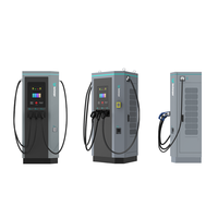 Chargeur EV commercial Iocharger AC/DC combiné avec équilibrage dynamique de la charge et paiement par carte de crédit pour station de recharge de véhicules électriques