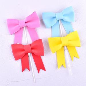 Décoration de gâteau Instagram : Nœud papillon, carte de gâteau, drapeau de gâteau, topper Joyeux <span class=keywords><strong>Anniversaire</strong></span> - Product Image 2