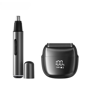 CITICITY Afeitadora Eléctrica para Hombre con Recortador Nasal, para Uso en Casa y Viajes, con Estuche Compacto para Limpieza en Seco/Húmedo, para Mantenerse Impecable sin Esfuerzo - Product Image 1