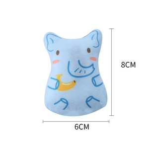 Venta caliente juguetes para mascotas dibujos animados animal print gato juguetes hierba gatera masticar dentición juguetes interactivos para gatos - Product Image 4