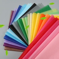 Papier de soie personnalisé imprimé noir, blanc, rose, doré, 17g, pour vêtements, chaussures, fleurs, emballage, avec logo
