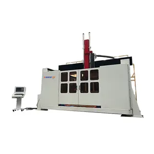 Aangepaste Marmeren Steen 3d Carving 5 As Cnc Router Met Roterende ST-2530 Voor Rusland