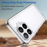 Nouvelle coque transparente pour Xiaomi 17T Pro, coque de téléphone portable fine anti-rayures en TPU souple + dos en acrylique rigide pour Xiaomi Mi 17T Pro