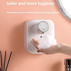 <span class=keywords><strong>PLUZZ</strong></span> X101 Nouveau Distributeur de Savon Mural Automatique à Capteur Sans Contact, Alimentation Type-C, Capacité 500 ml, Vente Chaude - Product Image 4