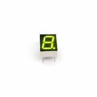 Ultra Bright 0.39 Inch 1 Digit Yellow Green 7 Segment Led Display Digital Tube Common Cathode Anode for Arduino Diy Project