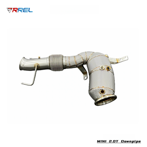 Высокопроизводительный коллектор и даунпайп из нержавеющей стали 304 с катализатором для <span class=keywords><strong>MINI</strong></span> F56/Cabriolet/Cooper S - Спортивная выхлопная система - Product Image 6