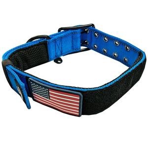 Collier de chien Pitbull tactique en nylon réfléchissant réglable de 38mm / 50mm extra large - Product Image 2