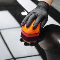 Bloc de savon synthétique SPTA pour le nettoyage automobile, éponge magique pour la peinture, applicateur rapide avec tampons de savon pour l'entretien de la carrosserie