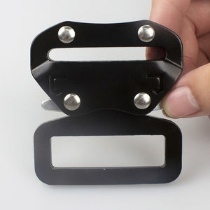 JENSAN50mmインサイドワイドアウトドアバッグストラップクイックリリースバックルラゲッジハードウェアアクセサリー合金タクティカルベルトバックル80g15g - Product Image 6