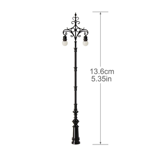 LQS78HO-Lámpara LED de <span class=keywords><strong>calle</strong></span> de dos cabezas, modelo de tren de <span class=keywords><strong>ferrocarril</strong></span>, escala 1:87 HO, 136mm - Product Image 5