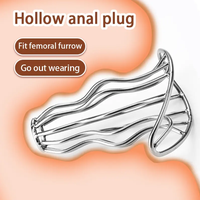 BDSM Metall Hohlanalplug Analperlen Fetisch Gay Anale Stimulation Sexspielzeug für Frauen Männer