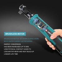Outils de réparation automobile sans balais LCW699-9C, clé à cliquet sans fil rechargeable Li-ion 1/2 pouce, clé à cliquet électrique sans fil