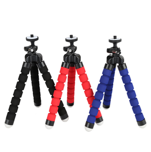Mini trípode plegable <span class=keywords><strong>para</strong></span> teléfono móvil, soporte de esponja <span class=keywords><strong>para</strong></span> teléfono móvil, trípode Flexible de pulpo, palo de Selfie <span class=keywords><strong>para</strong></span> Smartphone - Product Image 2