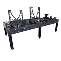 Nouvelle Station de Soudage 3D Robuste D28 Haute Planité Portable Dimensions Personnalisées Acier Revêtu de Nitrure Sans Électricité